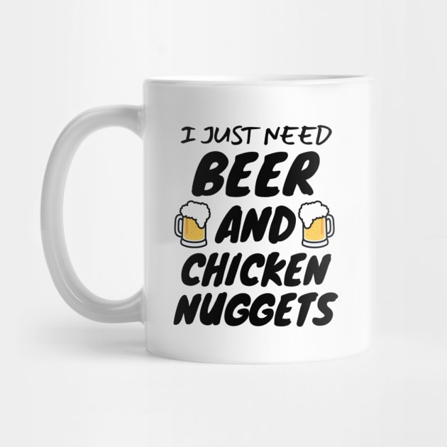 Beer And Chicken Nuggets by LunaMay